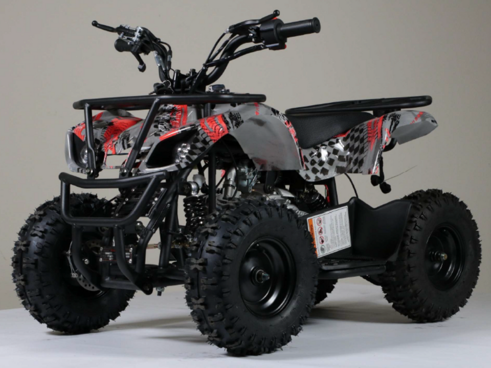 Kandi Ultimate 50cc Utility ATV Quad - Fully Automatic - KD60A-1N - Red