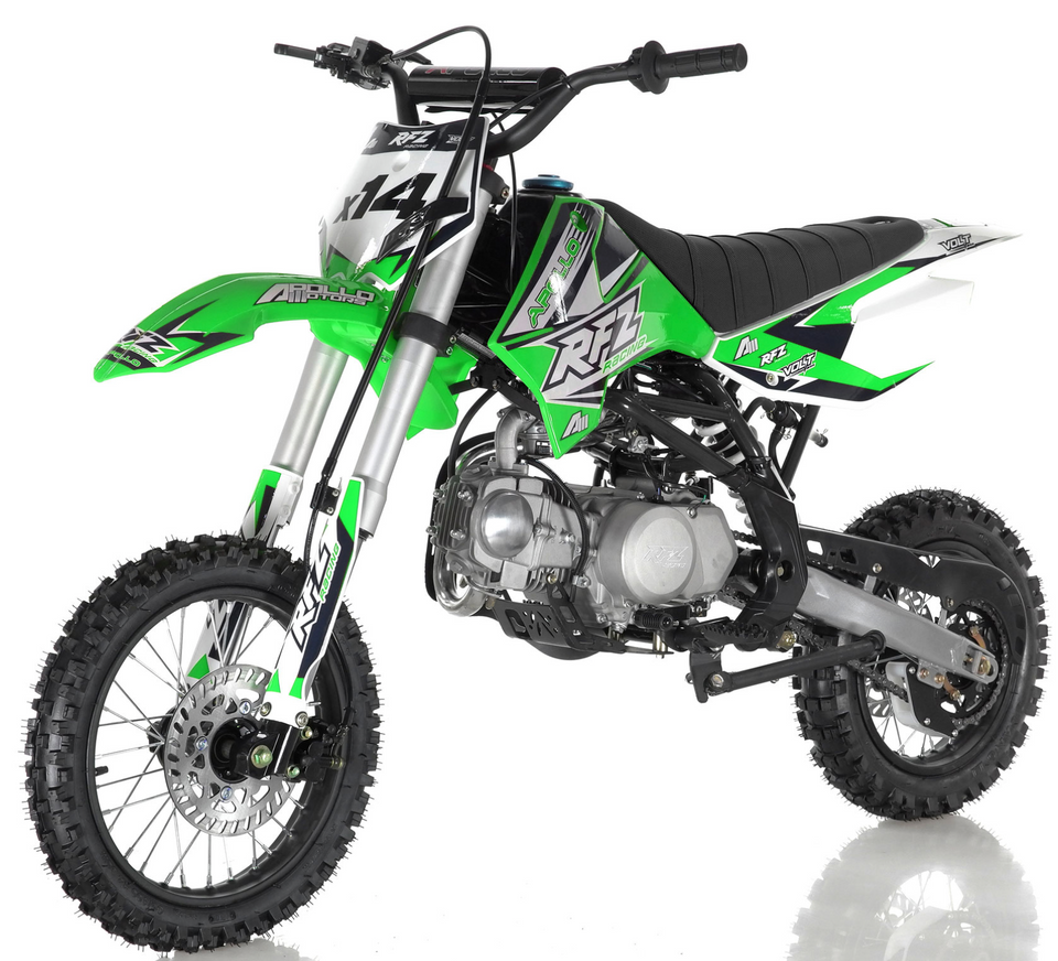 Apollo RFZ Motocross 125cc Dirt Bike Sport - Semi-Automatic DB-X14