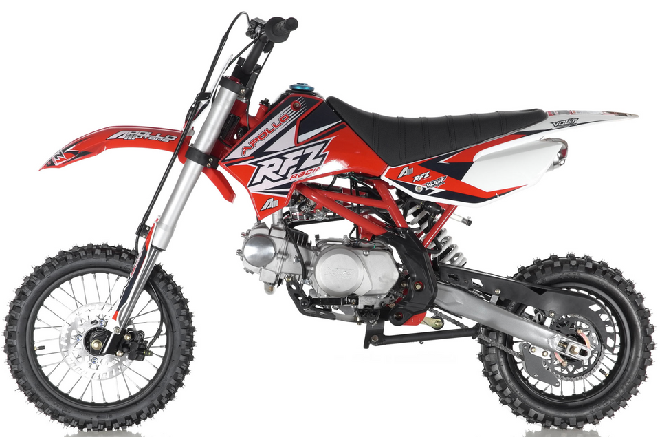 Buy Apollo RFZ Motocross 125cc Dirt Bike Semi Auto DB X14 USA