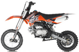 Apollo RFZ Motocross 125cc Dirt Bike Sport - Semi-Automatic DB-X14 - Orange