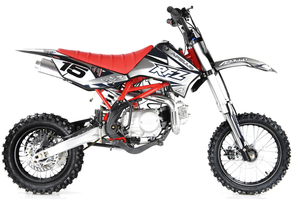 Apollo RFZ Motocross 125cc Dirt Bike Sport - 4-Speed Manual DB-X15