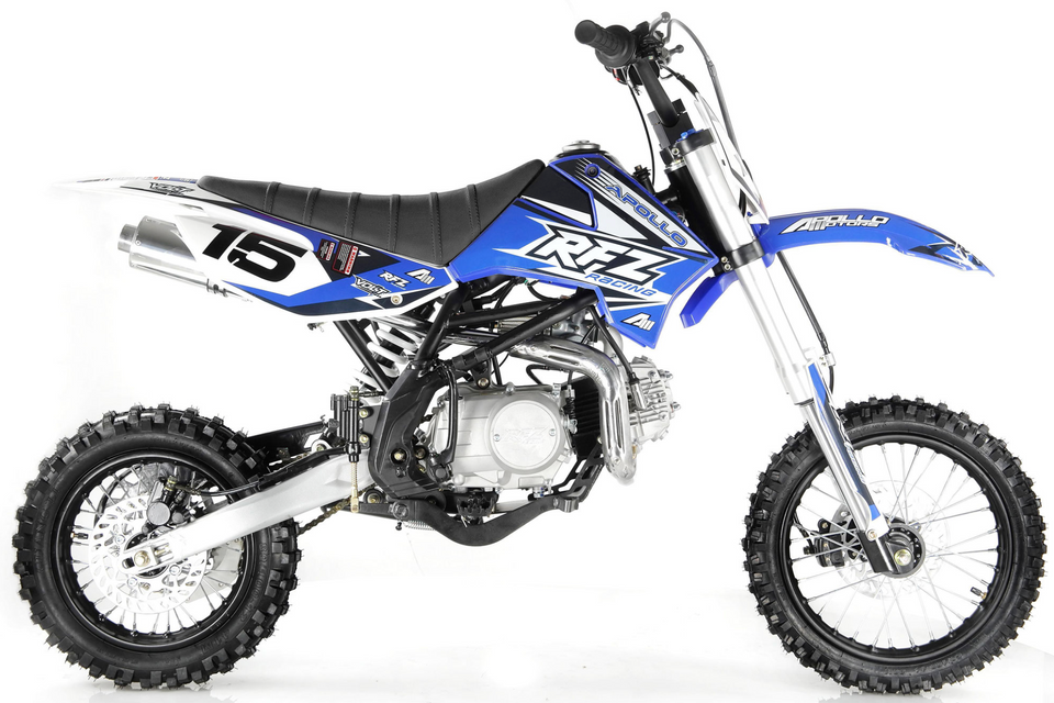 Apollo RFZ Motocross 125cc Dirt Bike Sport - 4-Speed Manual DB-X15
