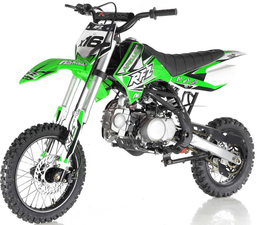 Apollo RFZ Motocross 125cc Dirt Bike Sport - Automatic Transmission DB-X16