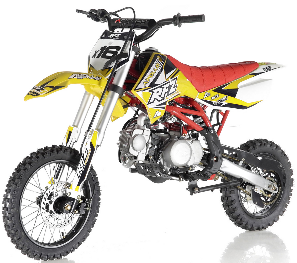 Apollo RFZ Motocross 125cc Dirt Bike Sport - Automatic Transmission DB-X16