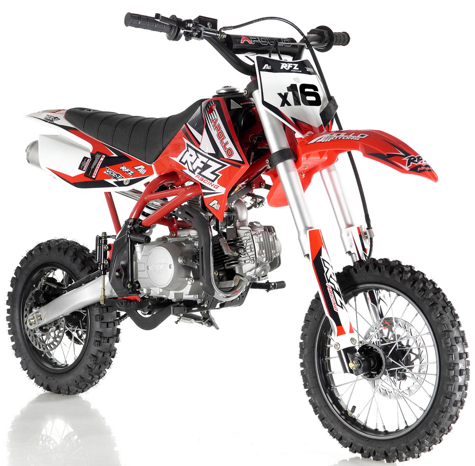 Apollo RFZ Motocross 125cc Dirt Bike Sport - Automatic Transmission DB-X16