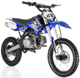 APOLLO RFZ MOTOCROSS 125CC DIRT BIKE - 4-SPEED MANUAL DB-X18