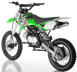 APOLLO RFZ MOTOCROSS 125CC DIRT BIKE - 4-SPEED MANUAL DB-X18