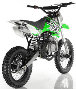 APOLLO RFZ MOTOCROSS 125CC DIRT BIKE - 4-SPEED MANUAL DB-X18