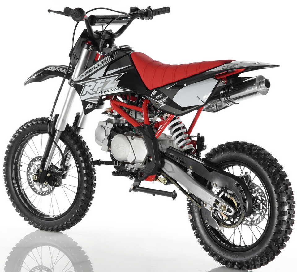 APOLLO RFZ MOTOCROSS 125CC DIRT BIKE - 4-SPEED MANUAL DB-X18