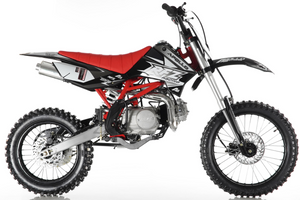 APOLLO RFZ MOTOCROSS 125CC DIRT BIKE - 4-SPEED MANUAL DB-X18