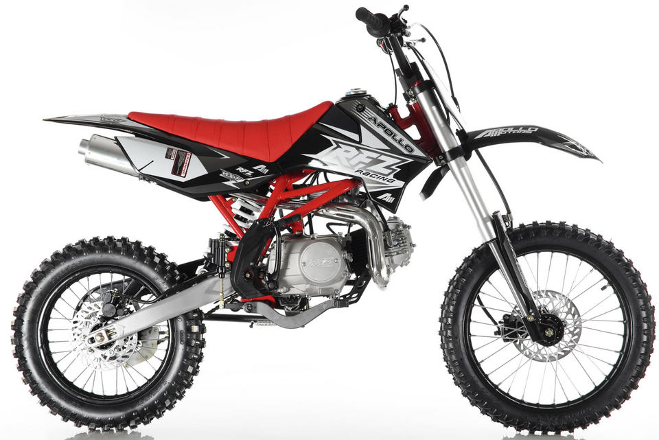 Buy Apollo RFZ Motocross 125cc Dirt Bike 4 speed Manual Clutch DB X18 USA FREE SHIPPING Belmonte Bikes