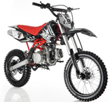 APOLLO RFZ MOTOCROSS 125CC DIRT BIKE - 4-SPEED MANUAL DB-X18