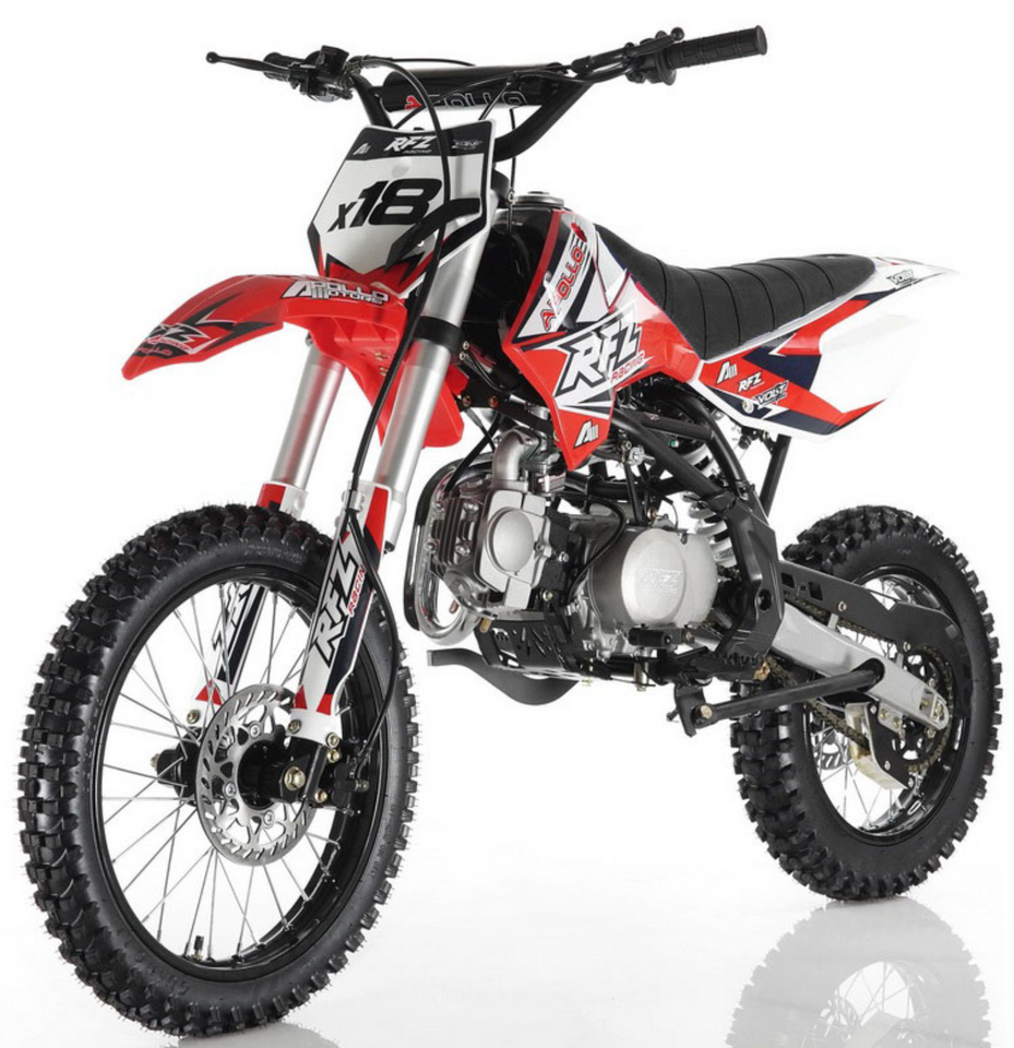 APOLLO RFZ MOTOCROSS 125CC DIRT BIKE - 4-SPEED MANUAL DB-X18
