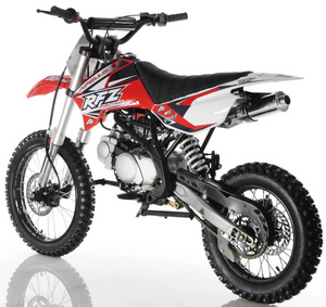 APOLLO RFZ MOTOCROSS 125CC DIRT BIKE - 4-SPEED MANUAL DB-X18