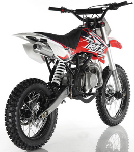 APOLLO RFZ MOTOCROSS 125CC DIRT BIKE - 4-SPEED MANUAL DB-X18