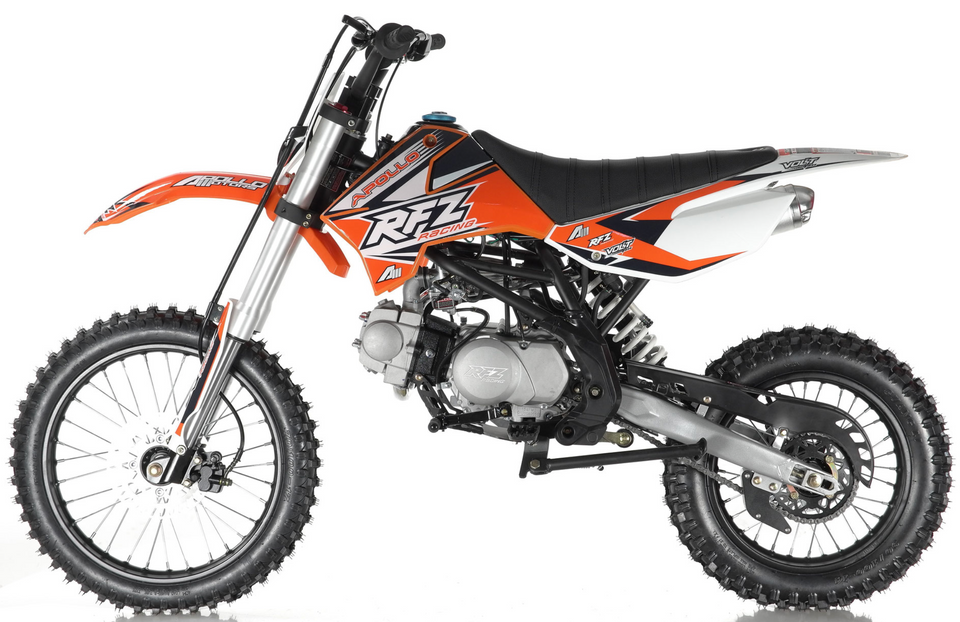 APOLLO DB-X18 125cc Pit Bike with Manual Transmission FREE SHIPPING