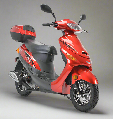 Boom 49cc MVP Moped Scooter Street Legal - BD50QT-9A