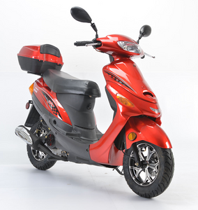 Boom 49cc MVP Moped Scooter Street Legal - BD50QT-9A - Red