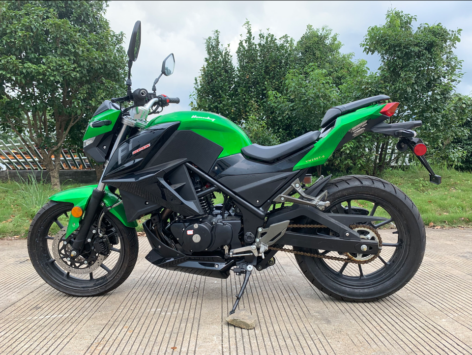 GTO Vitacci 250cc Motorcycle - 5-Speed Fuel-Injected