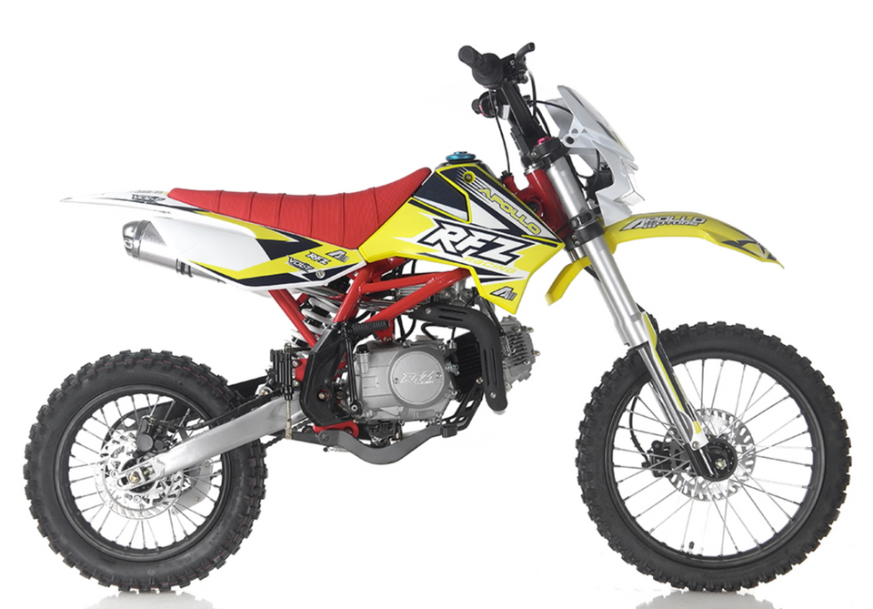 Dirt Bike 4-speed Clutch - Yellow - Apollo RFX X19