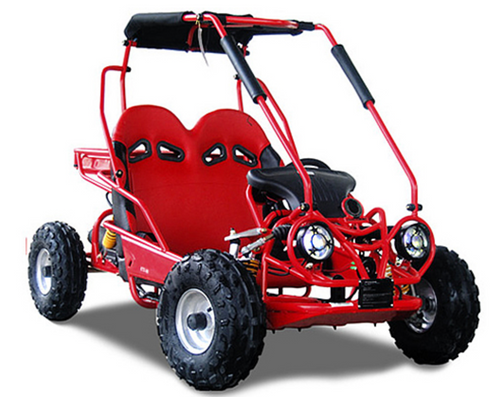 Kandi Raptor 125cc Go Kart - KD-125FM5-E Red
