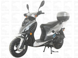 Icebear Shadow 49cc Moped Scooter Street Legal - PMZ50-1 Grey