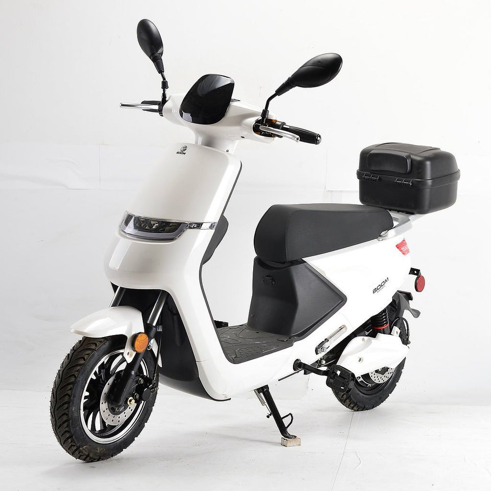 Boom Cirkit LED Electric Moped Scooter 500W 48V