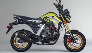 Lifan KP-MINI RS EFI | 150cc Fuel Injected Motorcycle | 5 Speed | Street Legal Yellow