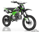 Apollo X37 125cc Dirt Bike - Motocross Sport | 4-Speed Manual Green