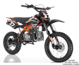 Apollo X37 125cc Dirt Bike - Motocross Sport | 4-Speed Manual Orange