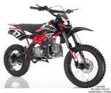 Apollo X37 125cc Dirt Bike - Motocross Sport | 4-Speed Manual Red