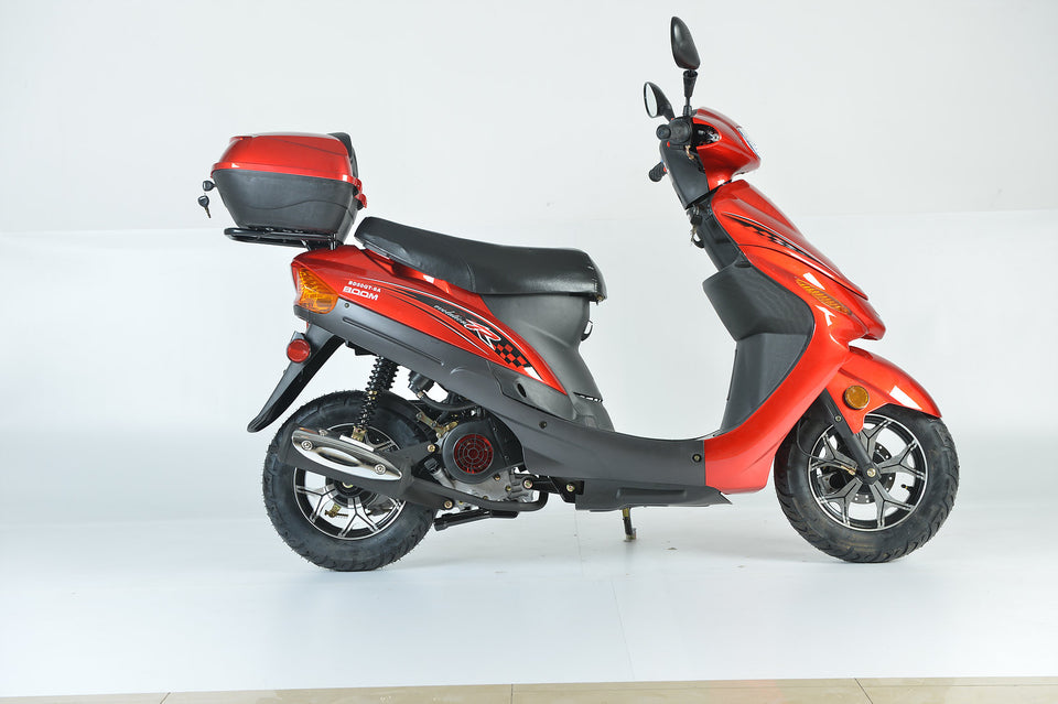 Boom 49cc MVP Moped Scooter Street Legal - BD50QT-9A - Middle View