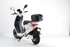 Boom Cirkit LED Electric Moped Scooter 500W 48V - Back View
