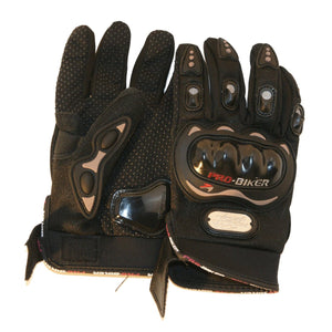 Motorcycle Sport Racing Gloves Black