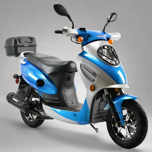 Boom 49cc MVP Moped Scooter Street Legal - BD50QT-2A