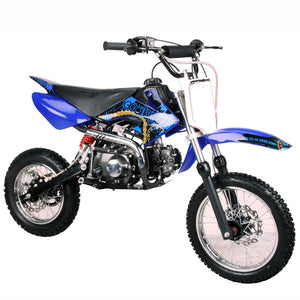 Premium 125cc Dirt Bike Motocross Pit Bike 4-Stroke - Manual Clutch