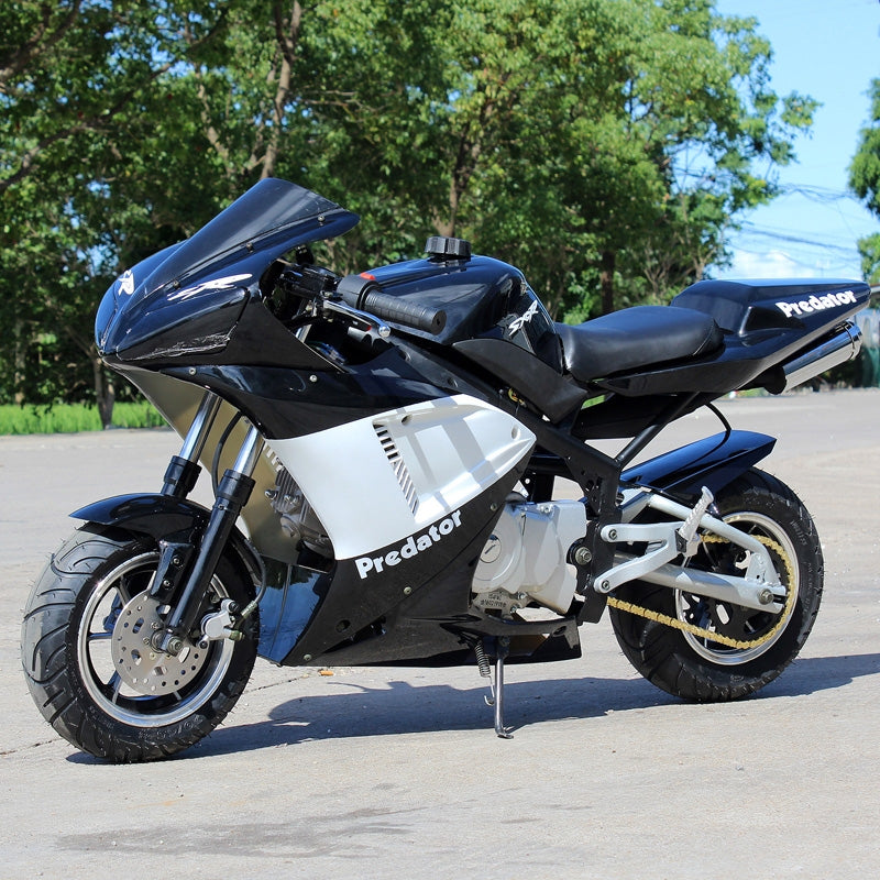 110cc Predator Off-Road Super Pocket Bike Black