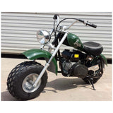 Falcon 200CC Mini Bike Chopper Motorcycle MB 200 | HS200Y-A Green