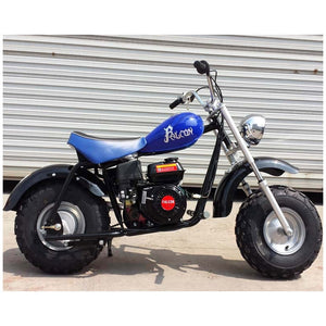 Falcon 200CC Mini Bike Chopper Motorcycle MB 200 | HS200Y-A - Mid View