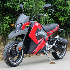 Orion DF50STT Moped Scooter - Street Legal 50cc Red