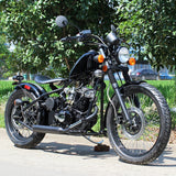 250cc Bobber Chopper Motorcycle Street Legal DF250RTB Gloss Black
