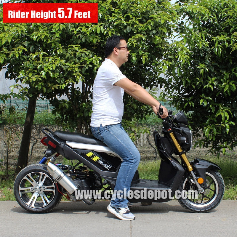 Premium DongFang 50cc R-Sport Moped Scooter DF50STF – Street legal