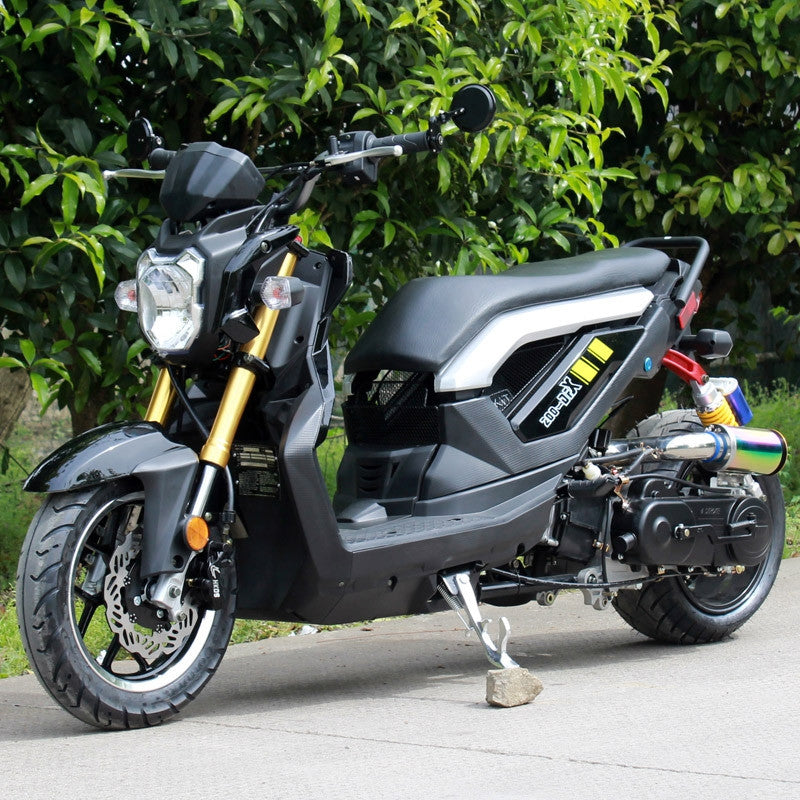 Premium DongFang 50cc R-Sport Moped Scooter DF50STF – Street legal Black