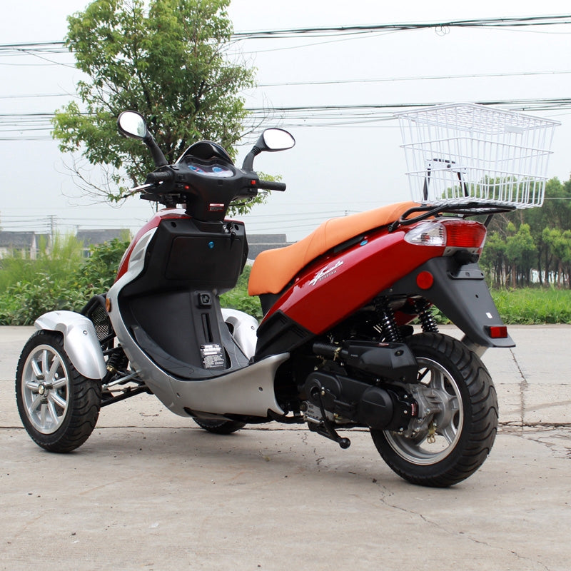 50cc Wheel Scooter Gas Powered Buy DF50TKA Trike Scooter