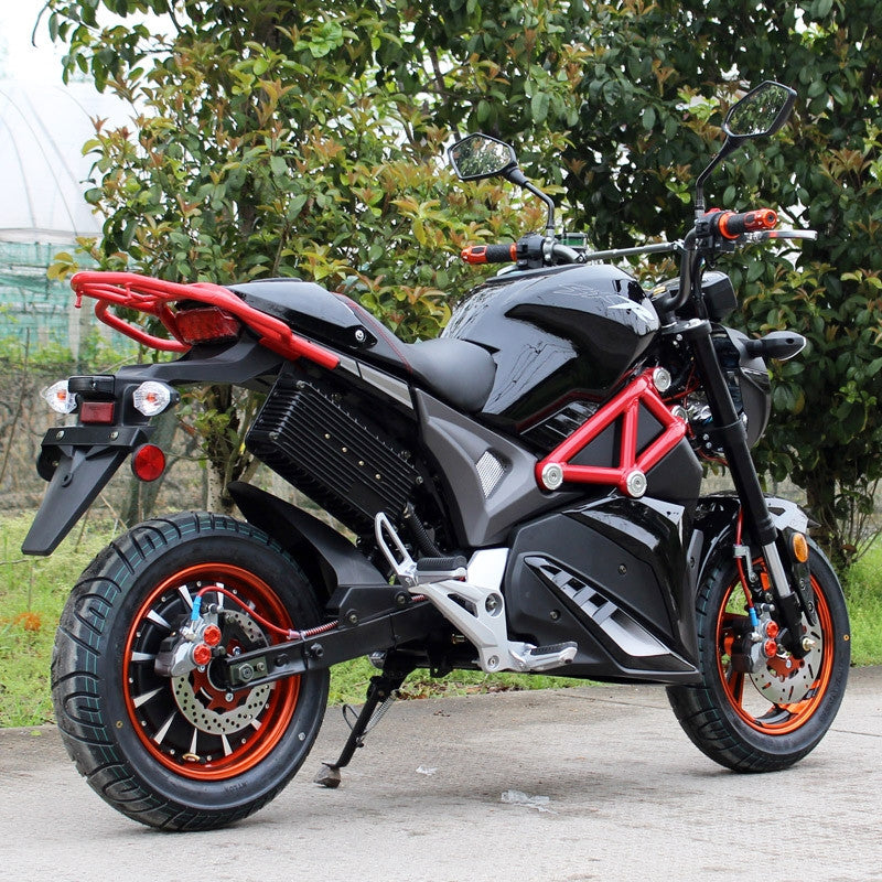 2000W Brushless 72V Electric Motorcycle SRT-2000E - Street Legal