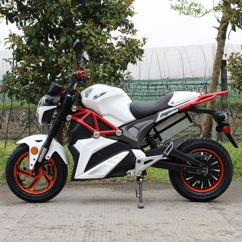 2000W Brushless 72V Electric Motorcycle SRT-2000E - Street Legal
