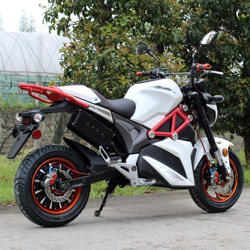 2000W Brushless 72V Electric Motorcycle SRT-2000E - Street Legal