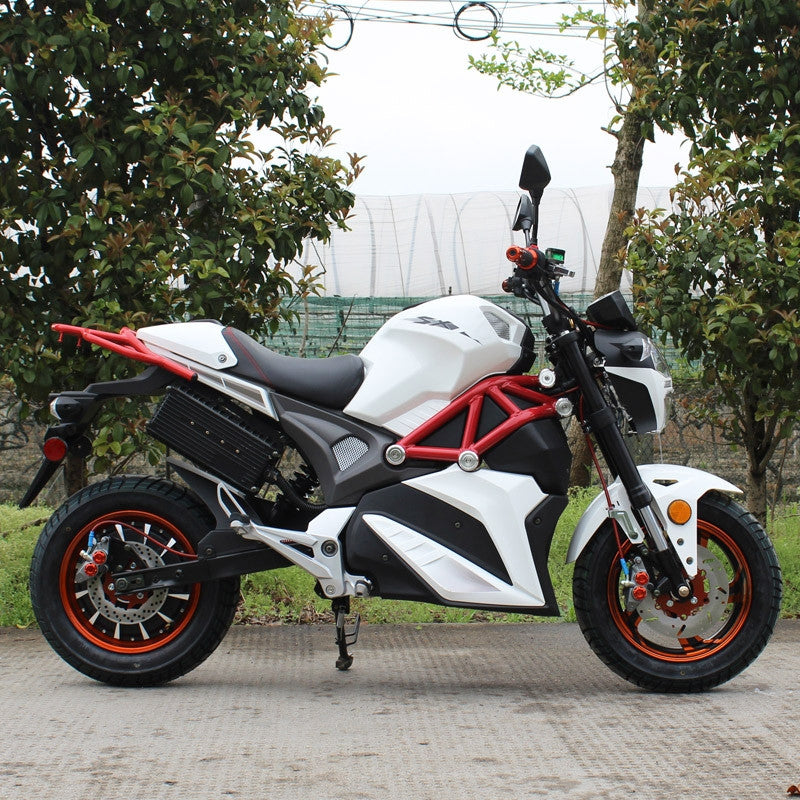 2000W Brushless 72V Electric Motorcycle SRT-2000E - Street Legal