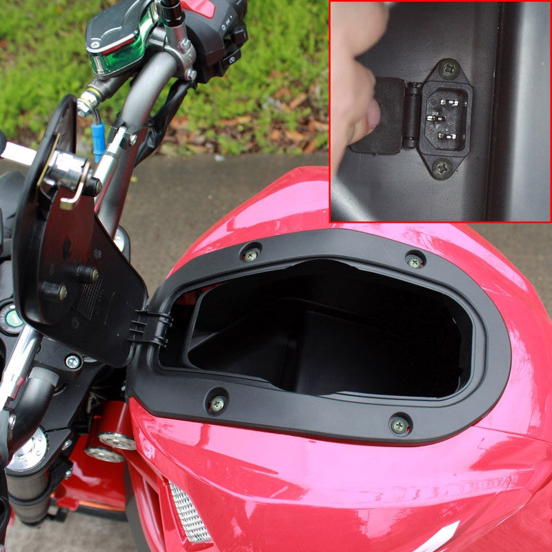2000W Brushless 72V Electric Motorcycle SRT-2000E - Street Legal