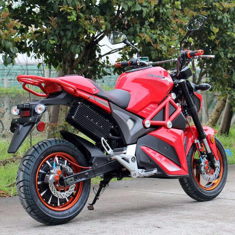 2000W Brushless 72V Electric Motorcycle SRT-2000E - Street Legal